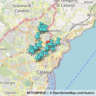 Mappa Via Giuseppe Patane', 95125 Catania CT, Italia (1.325)