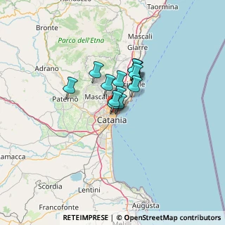 Mappa Via Giuseppe Patane', 95125 Catania CT, Italia (7.90615)
