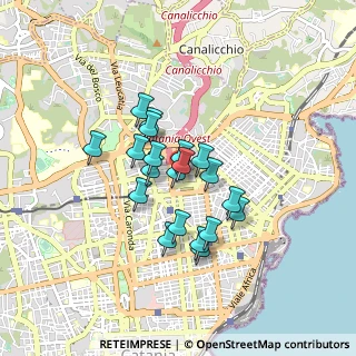 Mappa Via Giuseppe Patane', 95125 Catania CT, Italia (0.702)