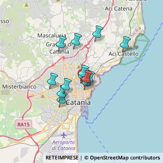 Mappa Via Giuseppe Patane', 95125 Catania CT, Italia (2.81154)