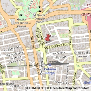 Mappa Via Francesco Pensavalle, 1, 95128 Catania, Catania (Sicilia)