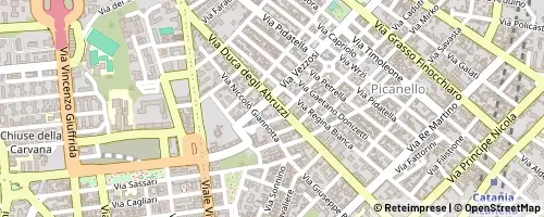 Mappa Catania
