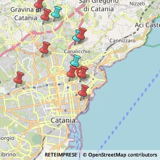 Mappa Via Vezzosi, 95127 Catania CT, Italia (2.39273)