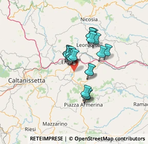 Mappa Via Ettore Majorana, 94100 Enna EN, Italia (10.039)