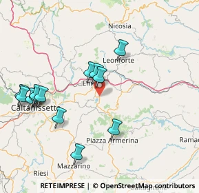 Mappa Via Ettore Majorana, 94100 Enna EN, Italia (18.96929)