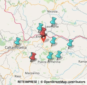 Mappa Via Ettore Majorana, 94100 Enna EN, Italia (13.145)