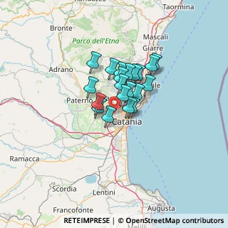 Mappa Via Nicolò Copernico, 95045 Misterbianco CT, Italia (9.2675)
