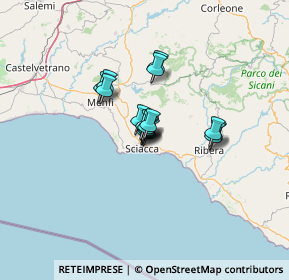 Mappa Via S. Agata dei Goti, 92019 Sciacca AG, Italia (7.96063)