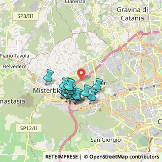 Mappa Strada Quartararo, 95045 Misterbianco CT, Italia (1.45625)