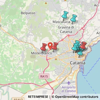 Mappa Strada Quartararo, 95045 Misterbianco CT, Italia (4.77727)