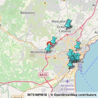 Mappa Strada Quartararo, 95045 Misterbianco CT, Italia (4.57167)