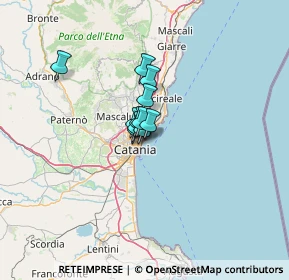 Mappa Viale Ruggero di Lauria, 95120 Catania CT, Italia (6.48636)