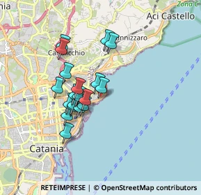 Mappa Viale Ruggero di Lauria, 95120 Catania CT, Italia (1.55474)