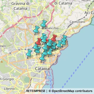 Mappa Via Sassari, 95127 Catania CT, Italia (1.123)