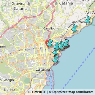 Mappa Via Sassari, 95127 Catania CT, Italia (1.75909)