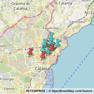 Mappa Via Sassari, 95127 Catania CT, Italia (0.84167)