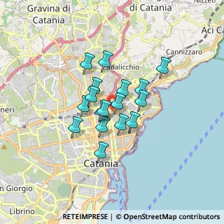 Mappa Via Sassari, 95127 Catania CT, Italia (1.30294)