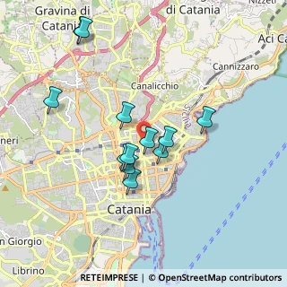Mappa Via Sassari, 95127 Catania CT, Italia (1.82583)