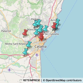 Mappa Via Sassari, 95127 Catania CT, Italia (6.37733)
