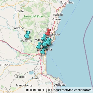 Mappa Via Sassari, 95127 Catania CT, Italia (6.82083)