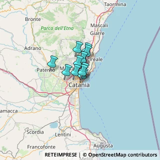 Mappa Via Sassari, 95127 Catania CT, Italia (6.42167)