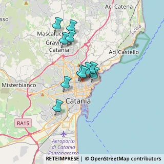 Mappa Via Sassari, 95127 Catania CT, Italia (2.93273)