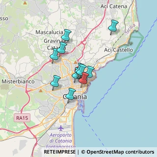 Mappa Via Sassari, 95127 Catania CT, Italia (2.61455)