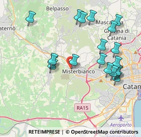 Mappa Via Erbe Bianche Ficarelli, 95040 Misterbianco CT, Italia (4.77632)