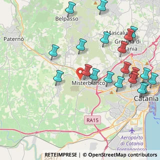 Mappa Via Giuseppe Verdi, 95045 Misterbianco CT, Italia (5.522)