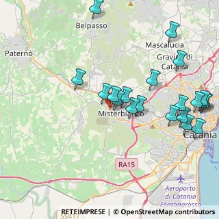 Mappa Via Giuseppe Verdi, 95045 Misterbianco CT, Italia (5.0765)