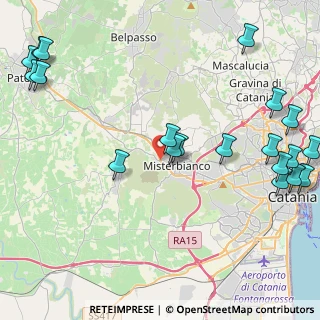 Mappa Via Giuseppe Verdi, 95045 Misterbianco CT, Italia (6.583)