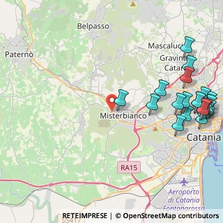 Mappa Via Giuseppe Verdi, 95045 Misterbianco CT, Italia (6.563)