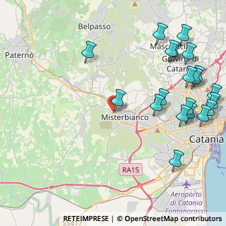 Mappa Via Giuseppe Verdi, 95045 Misterbianco CT, Italia (6.3255)