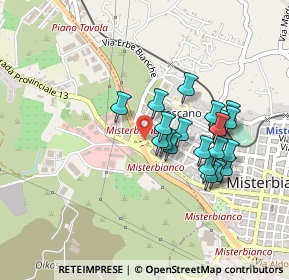 Mappa Via Erbe Bianche Ficarelli, 95040 Misterbianco CT, Italia (0.4305)