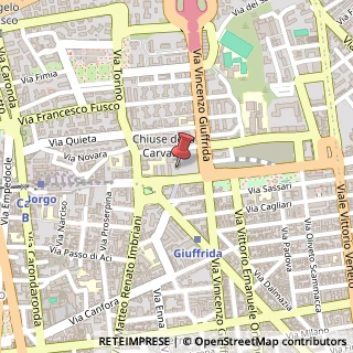 Mappa Viale Raffaello Sanzio, 47, 95128 Catania, Catania (Sicilia)