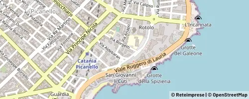 Mappa Catania