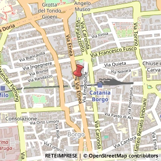Mappa Via Etnea,  557, 95125 Catania, Catania (Sicilia)