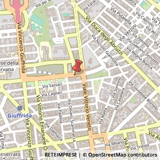 Mappa Piazza Michelangelo Buonarroti, 14, 95126 Catania, Catania (Sicilia)