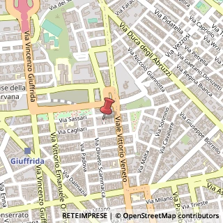 Mappa Via Oliveto Scammacca, 82, 95127 Catania, Catania (Sicilia)