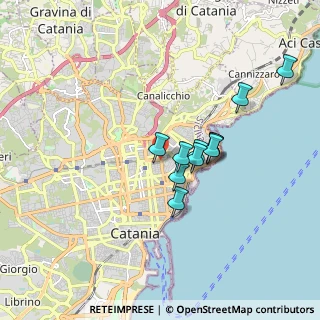 Mappa Viale Vittorio Veneto, 95125 Catania CT, Italia (1.56727)