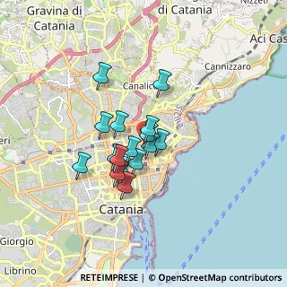 Mappa Viale Vittorio Veneto, 95125 Catania CT, Italia (1.30563)