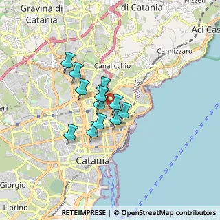 Mappa Via Sassari, 95128 Catania CT, Italia (1.2725)