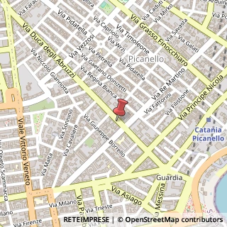 Mappa Via Duca Degli Abruzzi, 57, 95127 Catania, Catania (Sicilia)
