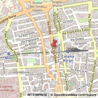 Mappa Via Etnea, 561C, 95125 Catania, Catania (Sicilia)
