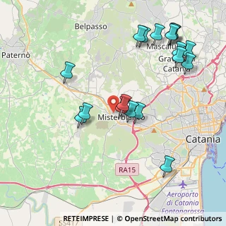 Mappa Via Parroco Giuseppe Scuderi, 95045 Misterbianco CT, Italia (5.12278)