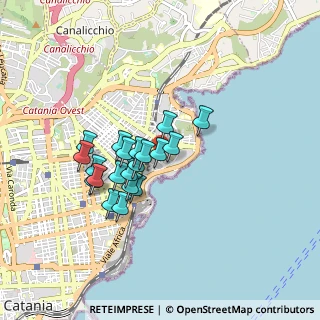 Mappa Via Aldebaran, 95127 Catania CT, Italia (0.765)