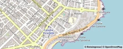 Mappa Catania