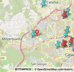 Mappa Via Alfred Nobel, 95045 Misterbianco CT, Italia (3.43077)