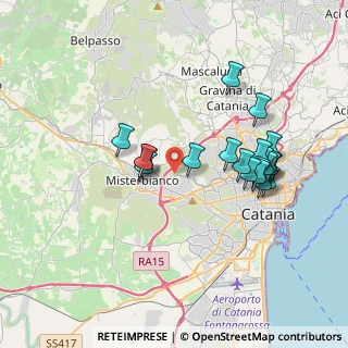 Mappa Contrada Quartararo, 95045 Misterbianco CT, Italia (3.9435)