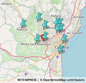 Mappa Via S. Antonio Abate, 95045 Misterbianco CT, Italia (6.64727)